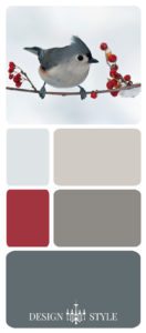 Color Inspiration Palette: Winter Bird-White, Beige, Taupe, Greige, Gray